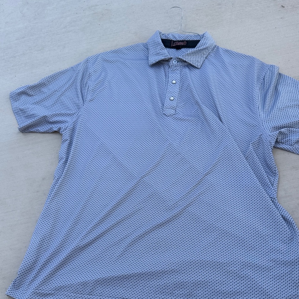 Rafter C Men's Classic Black Polo Shirt